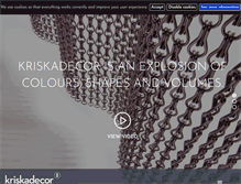 Tablet Screenshot of kriskadecor.com